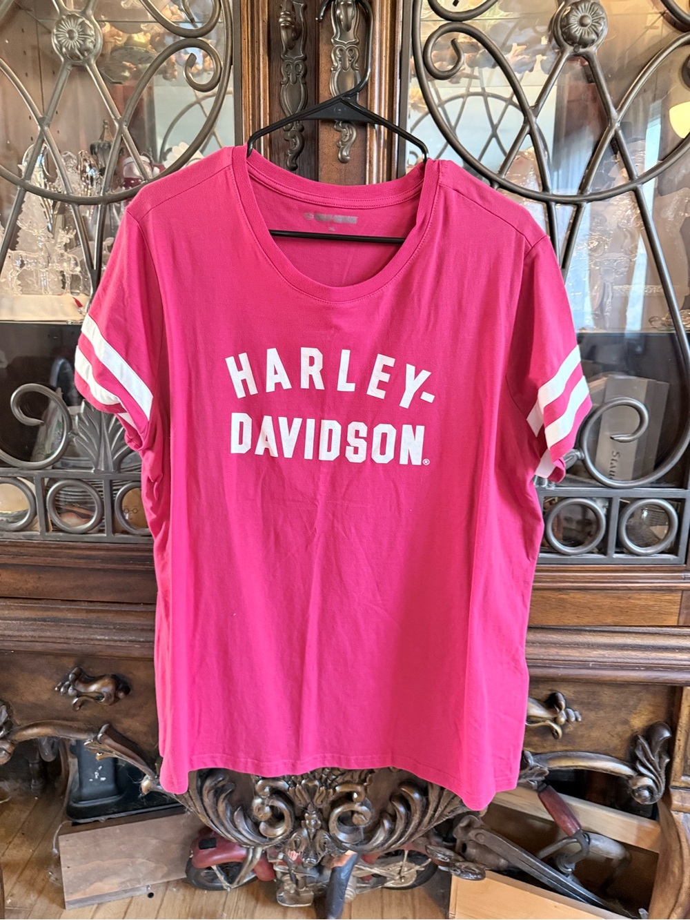 Harley-Davidson Hot Pink Logo T-Shirt